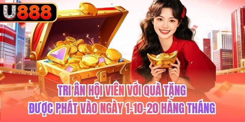 Tri ân hội viên với quà tặng được phát vào ngày 1-10-20 hàng tháng